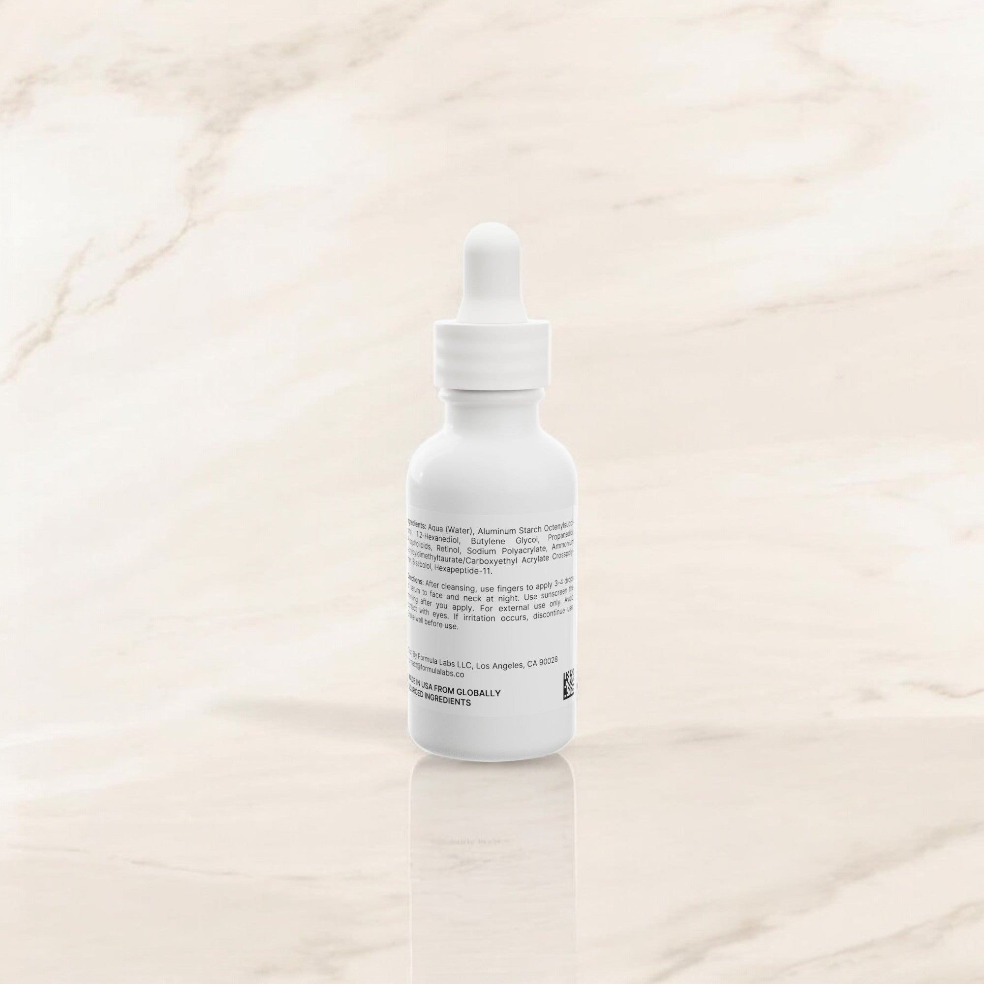 Retinol and Peptide Face Serum, 1oz
