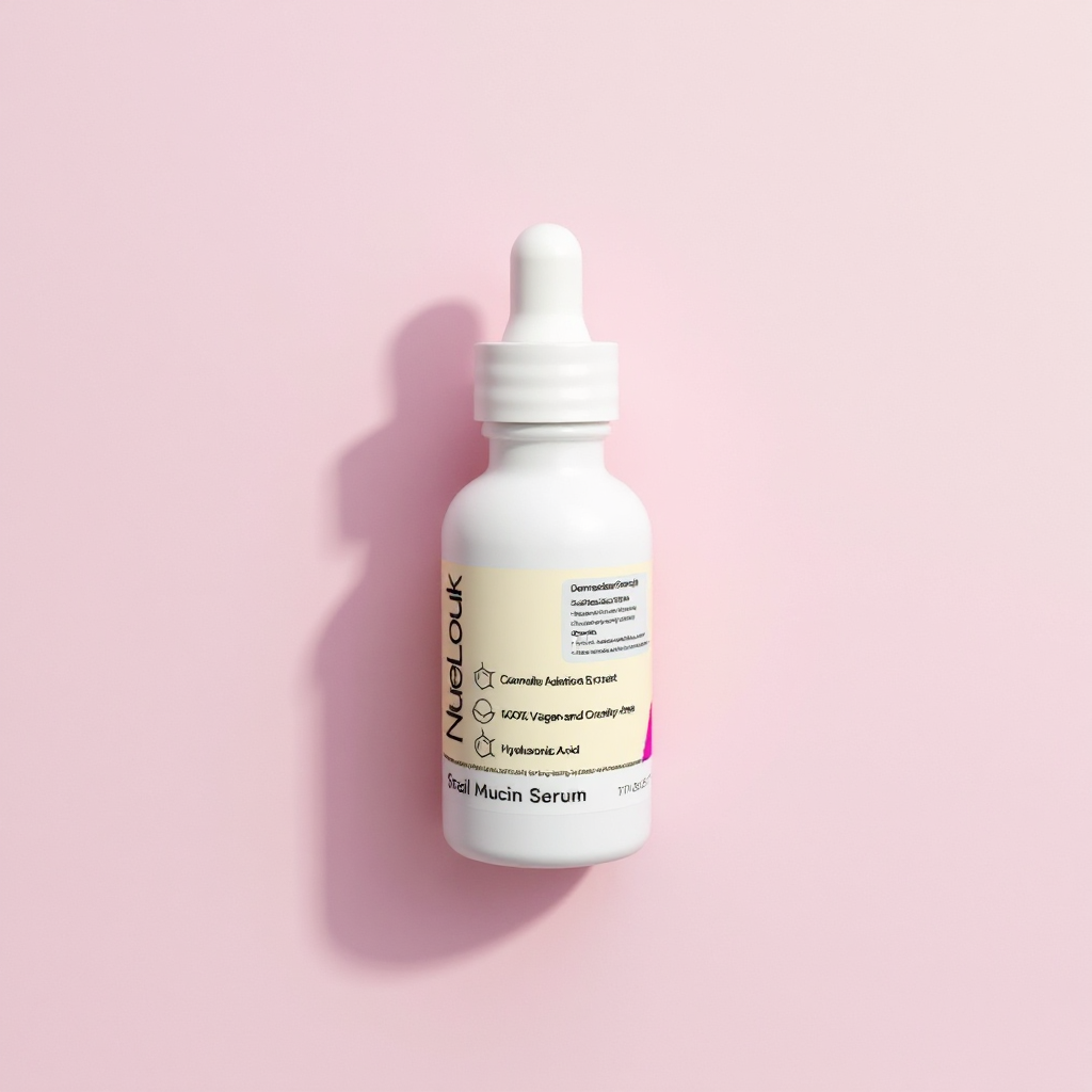 Snail Mucin Facial Serum, 1oz