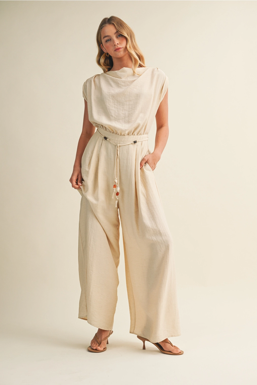 Dune Sleeveless Jumpsuit