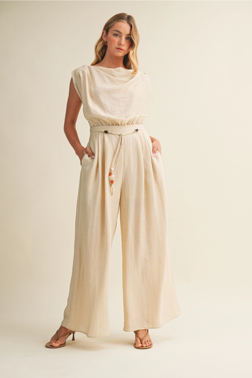 Dune Sleeveless Jumpsuit