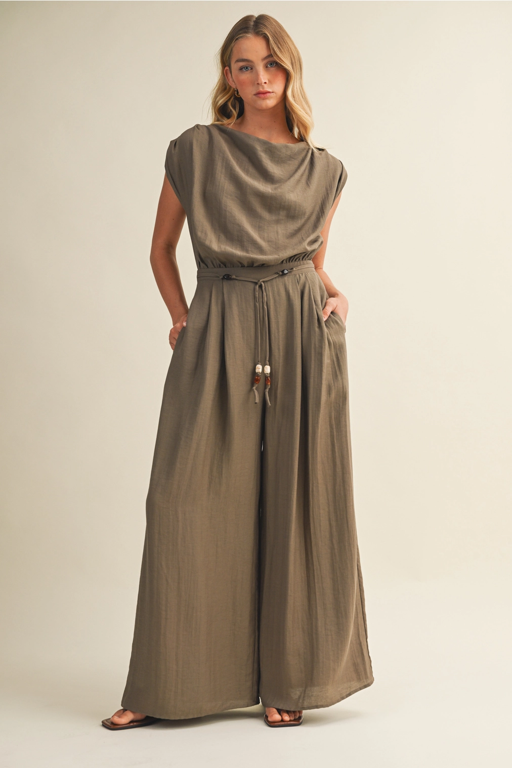 Dune Sleeveless Jumpsuit